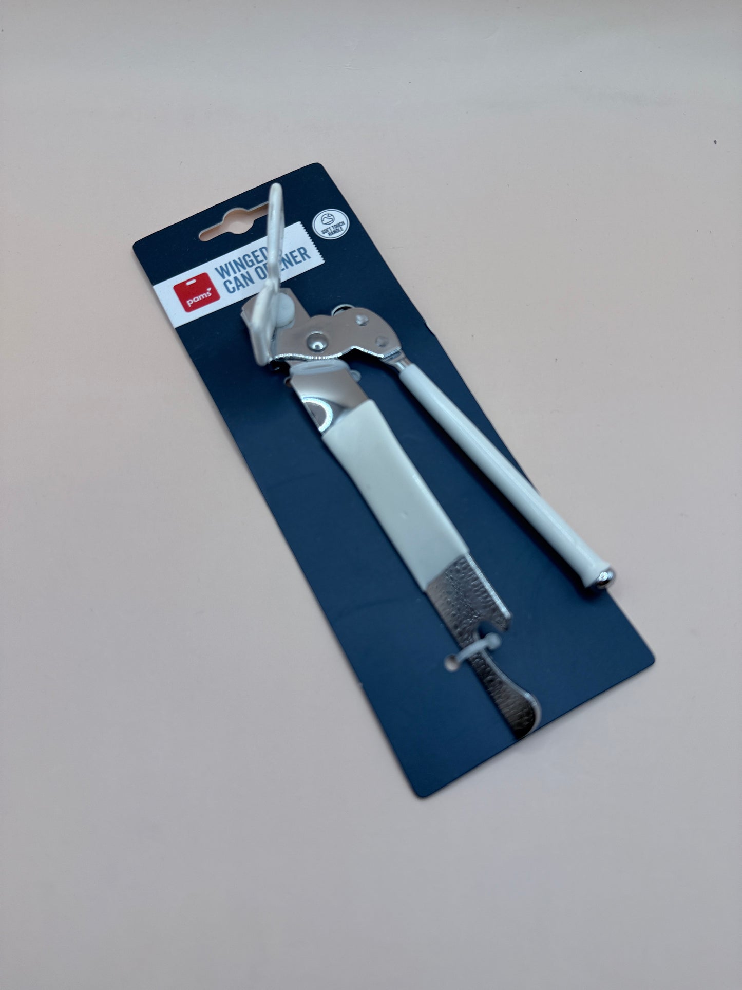 Pam’s Winged Corkscrew Can Opener - White