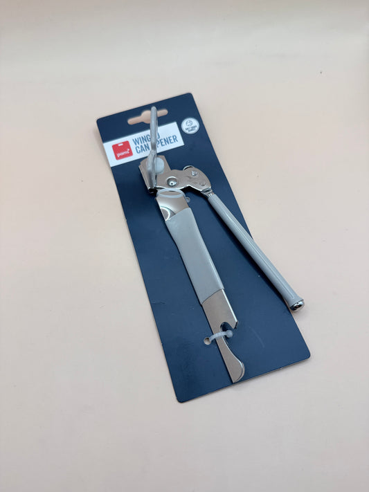 Pam’s Winged Corkscrew Can Opener - Grey
