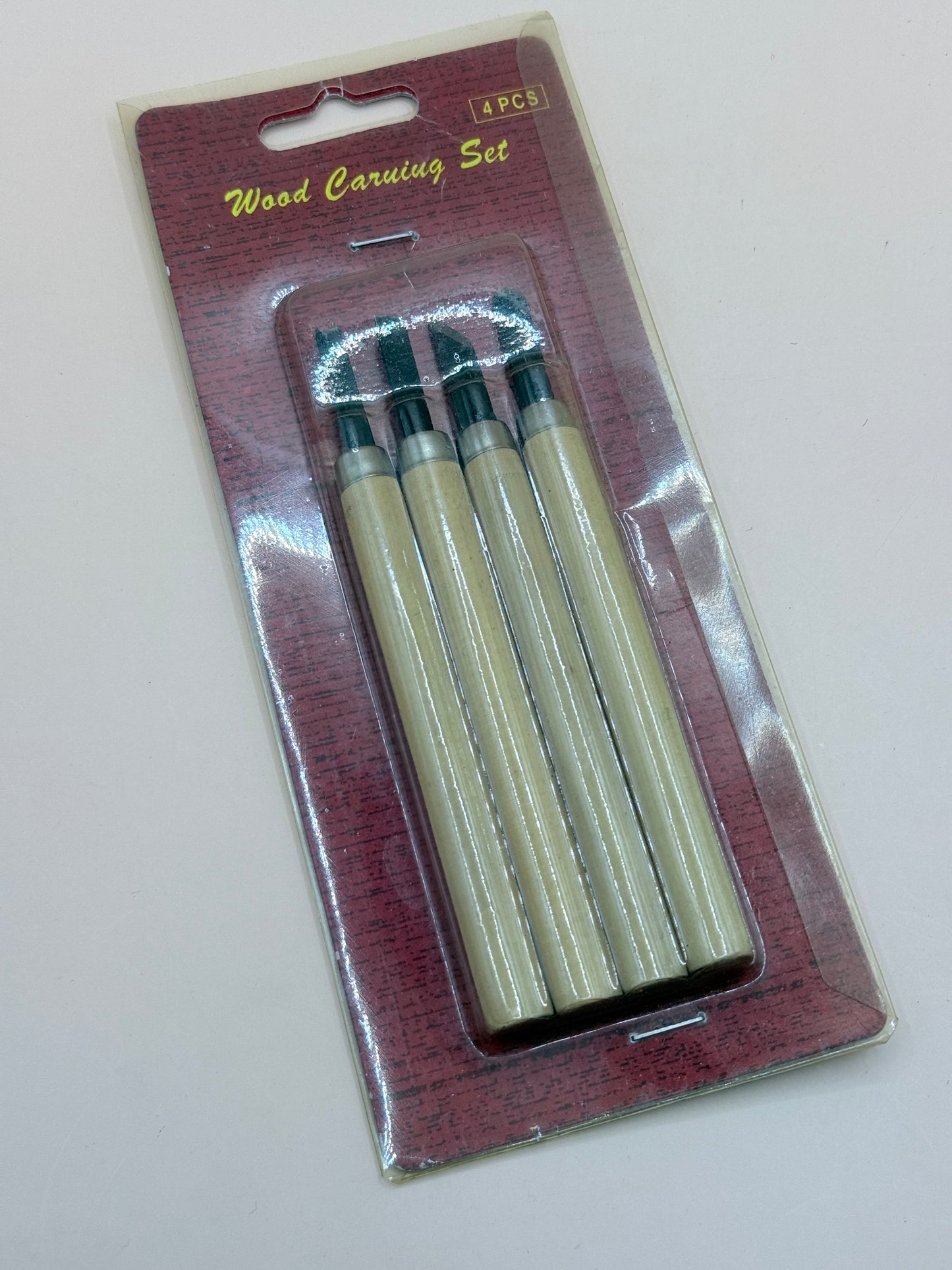 4 Piece Wood Carving Tool Set