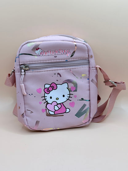 Hello Kitty Pink Crossbody Shoulder Bag