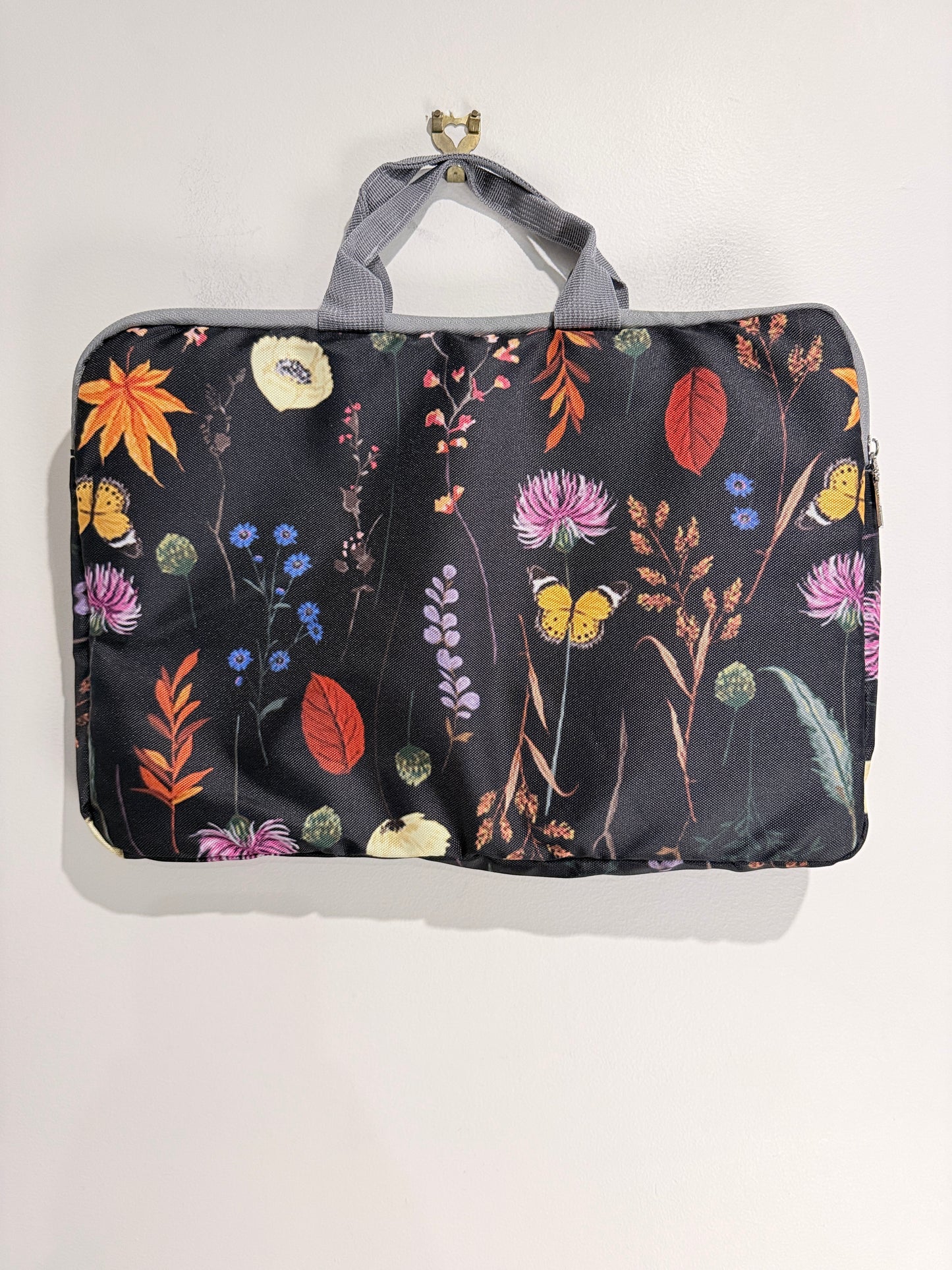 Botanical Print Laptop Sleeve Carry Case