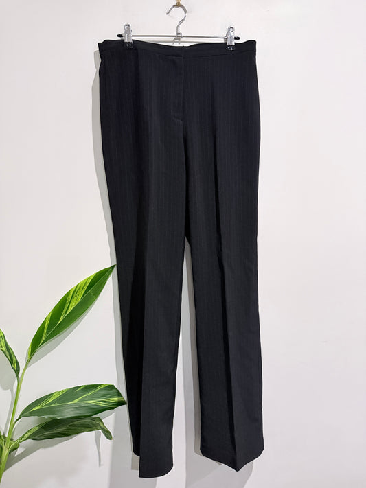 Xtc Black Wide-leg Trousers Size 32 | Waist 80cm