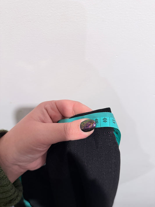 Xtc Black Wide-leg Trousers Size 32 | Waist 80cm