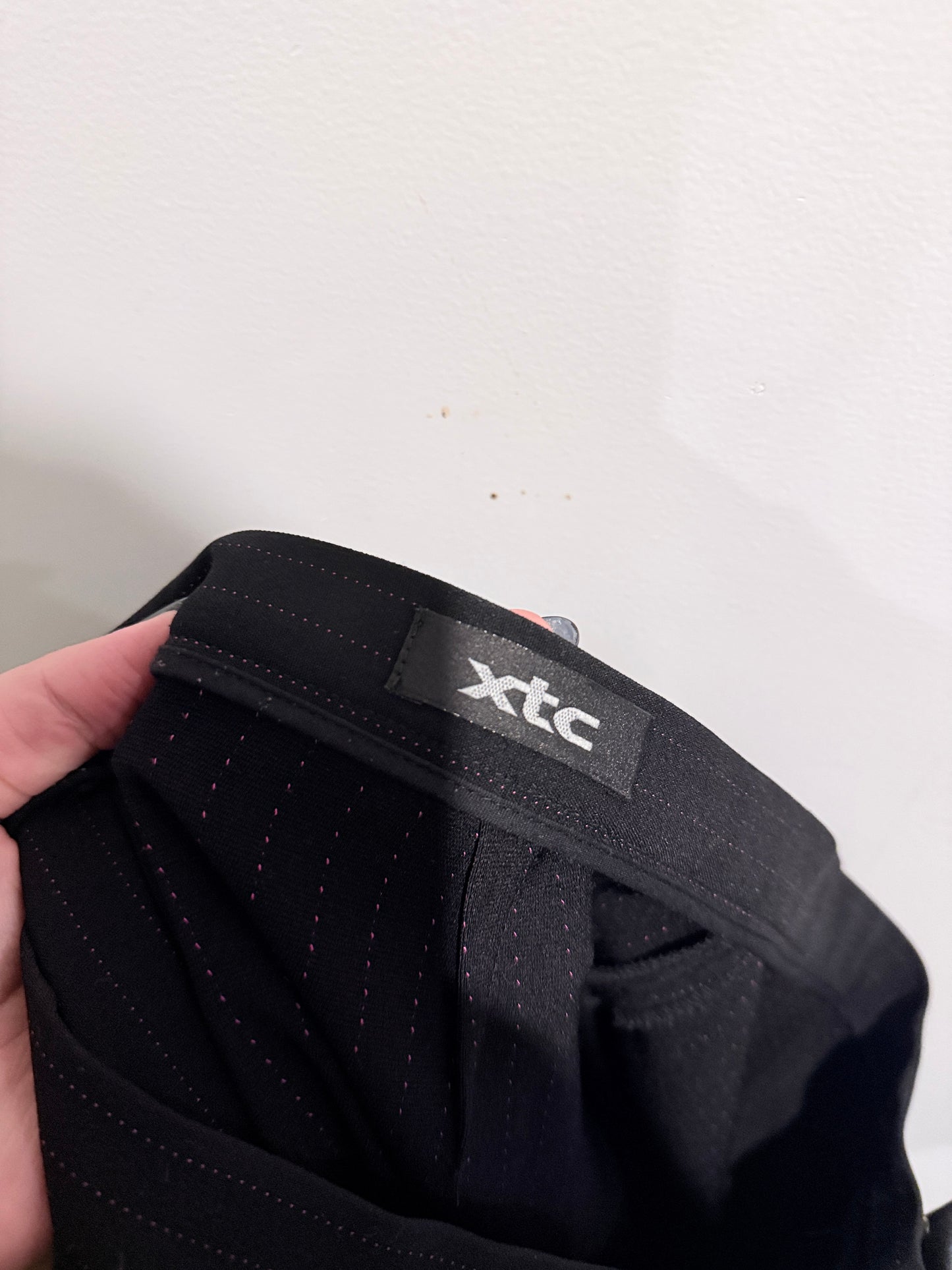 Xtc Black Wide-leg Trousers Size 32 | Waist 80cm