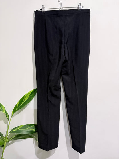 Xtc Black Wide-leg Trousers Size 32 | Waist 80cm