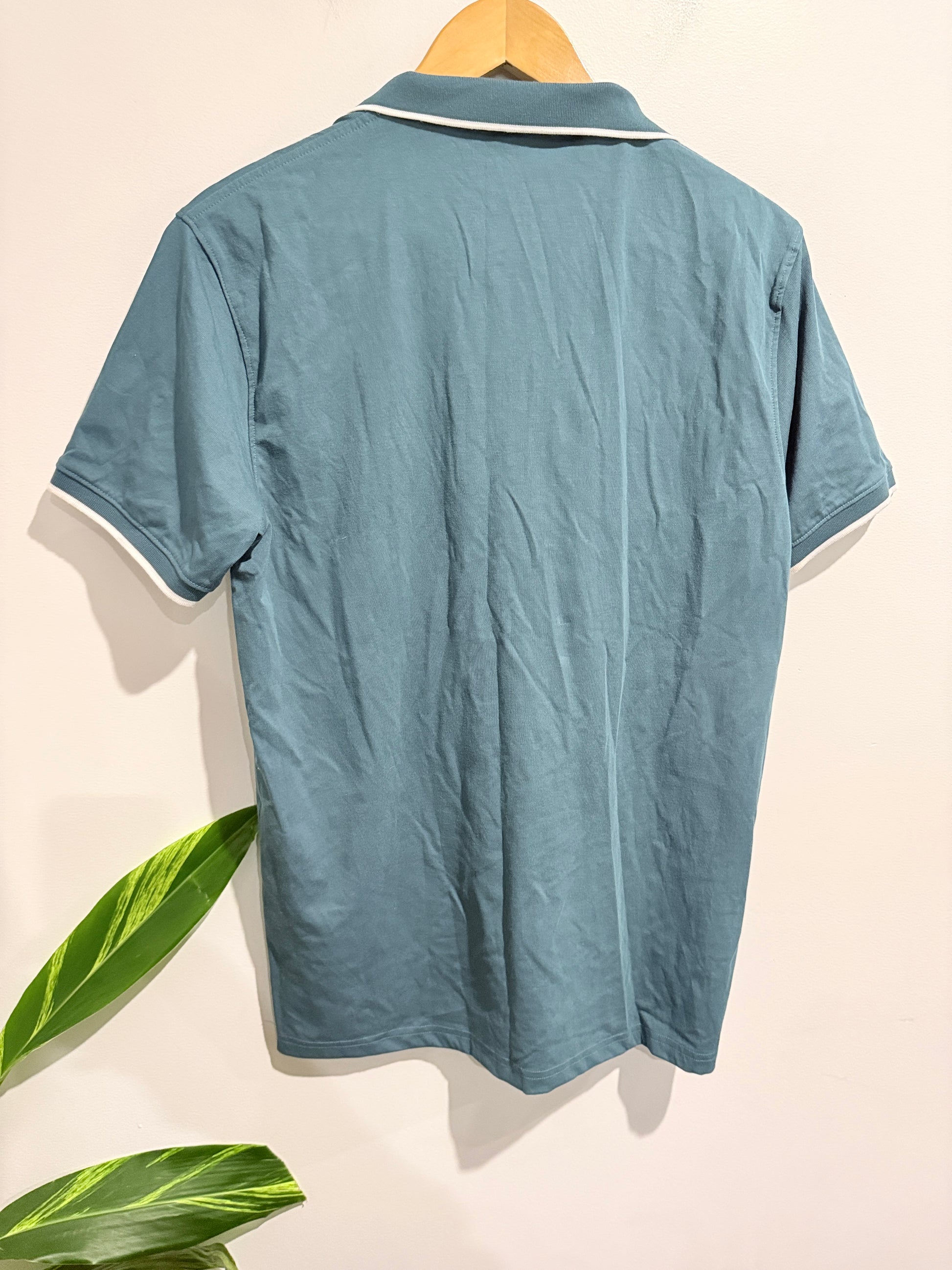 Be INDIAN Piqué Short-sleeve Polo Shirt Size XL | U/Arm to U/Arm 52cm