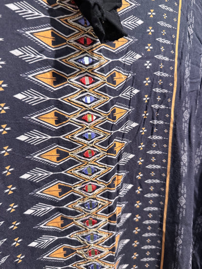 Unknown MRP 595 Printed Handloom Cotton Kurti