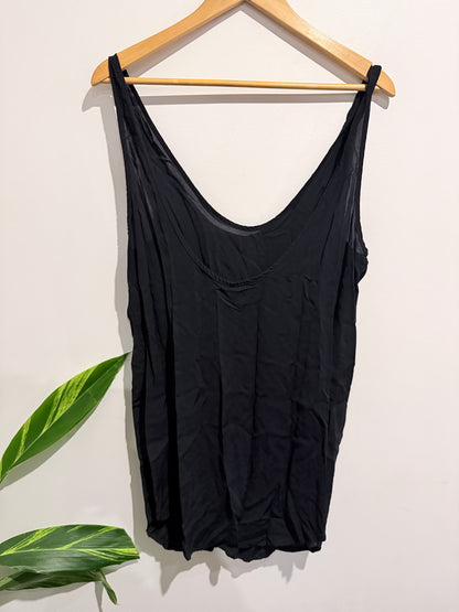 All Things Golden Scoop Neck Tank Top Size M
