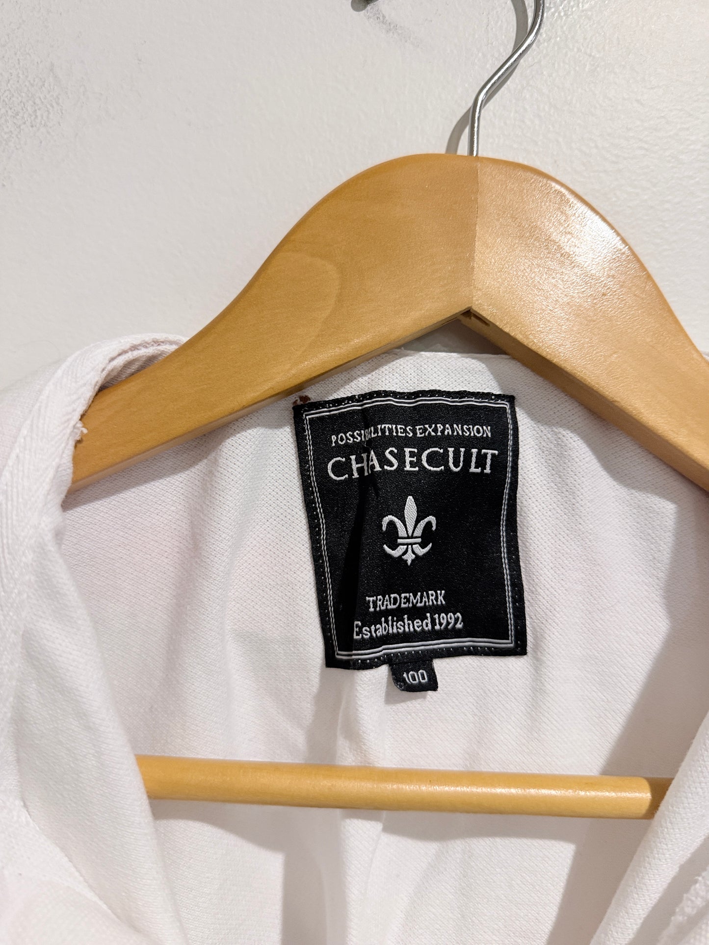 Chasecult Long-sleeve Rugby Shirt Size U/Arm to U/Arm 48cm