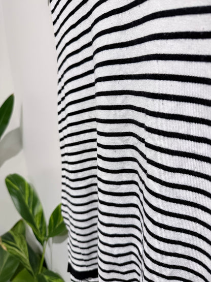 Blak Basics Striped Knit Sleeveless Top Size 10