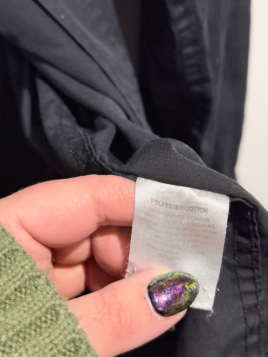 H & H Long-sleeve Button-down Shirt Size 38