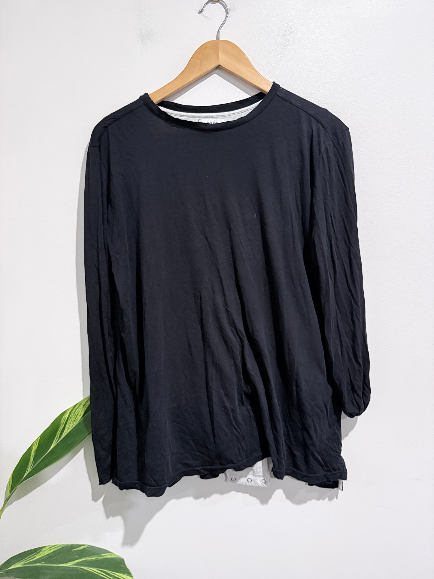 Legoe Long-sleeve Crewneck Top Size U/Arm to U/Arm 54cm