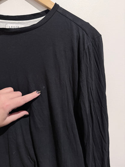 Legoe Long-sleeve Crewneck Top Size U/Arm to U/Arm 54cm