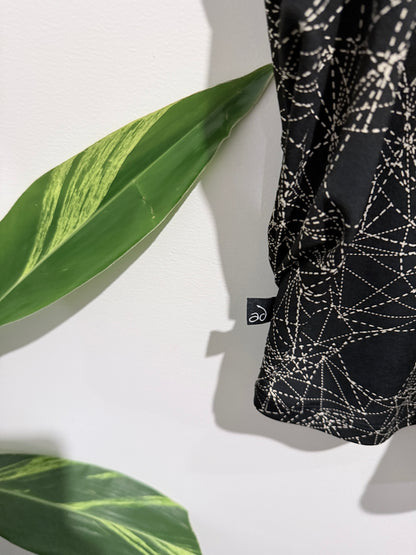 Anyone's Daughter (NZ Made) Spider Web Patterned Top Size S