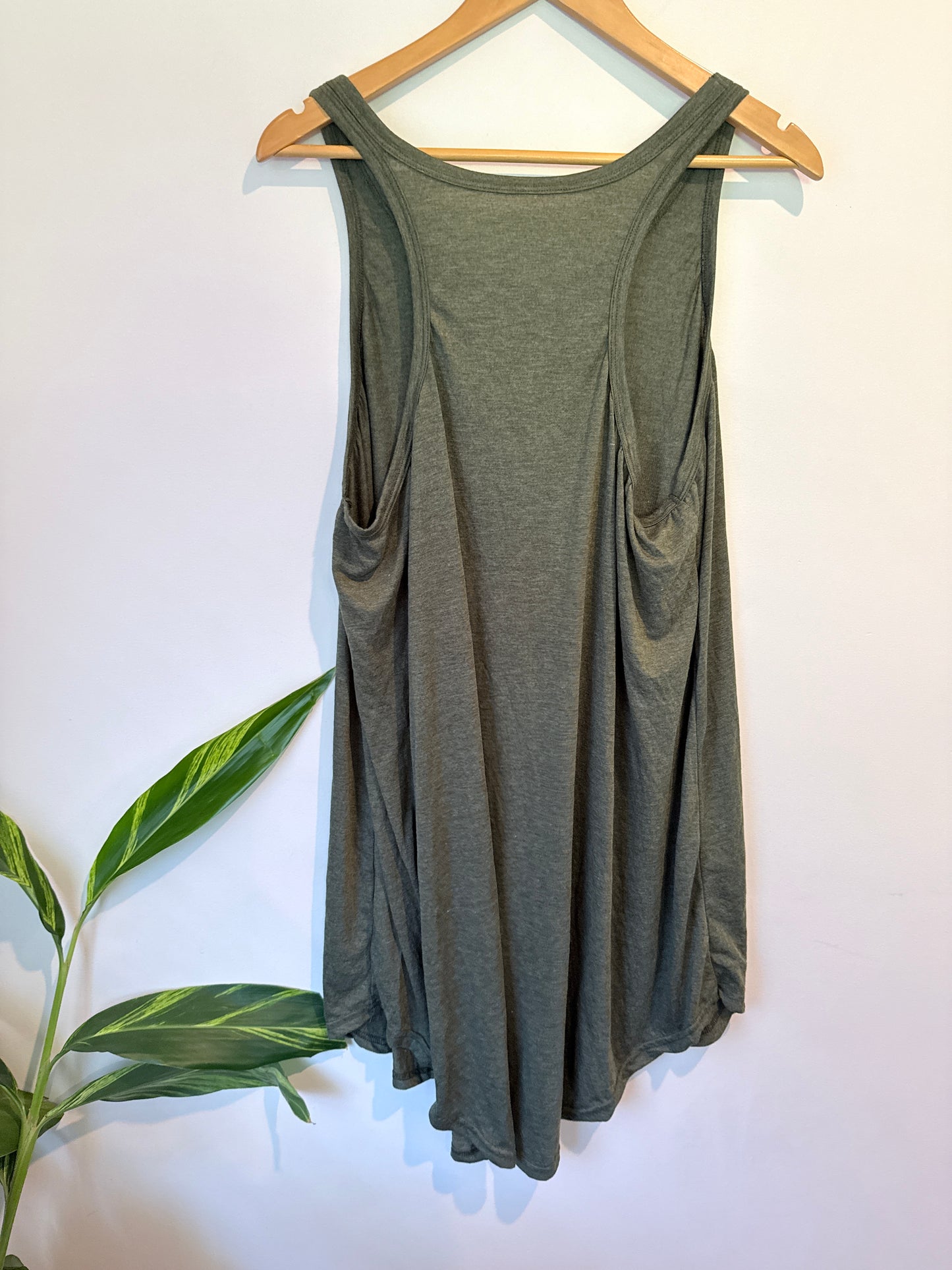 Brand Unknown Sleeveless Heathered Tunic Tank Top Size 5XL