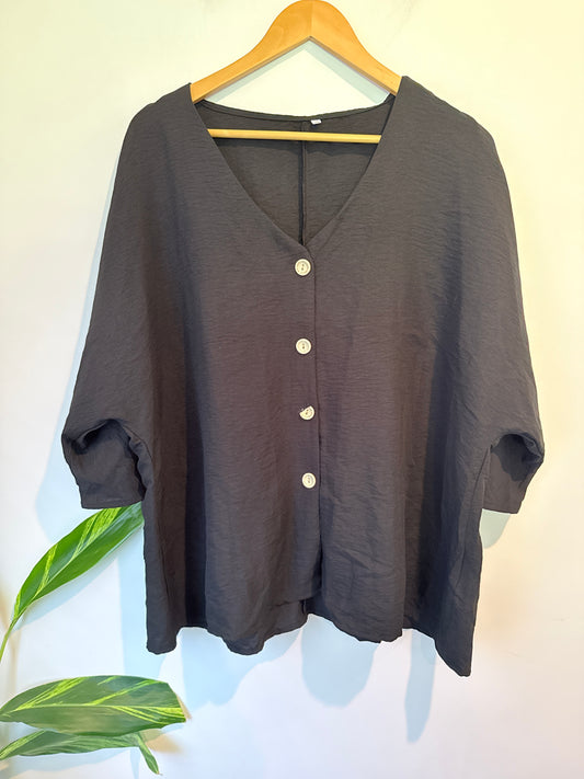 Brand Unknown Cardigan-style Shirt Size 5XL | U/Arm to U/Arm 71cm