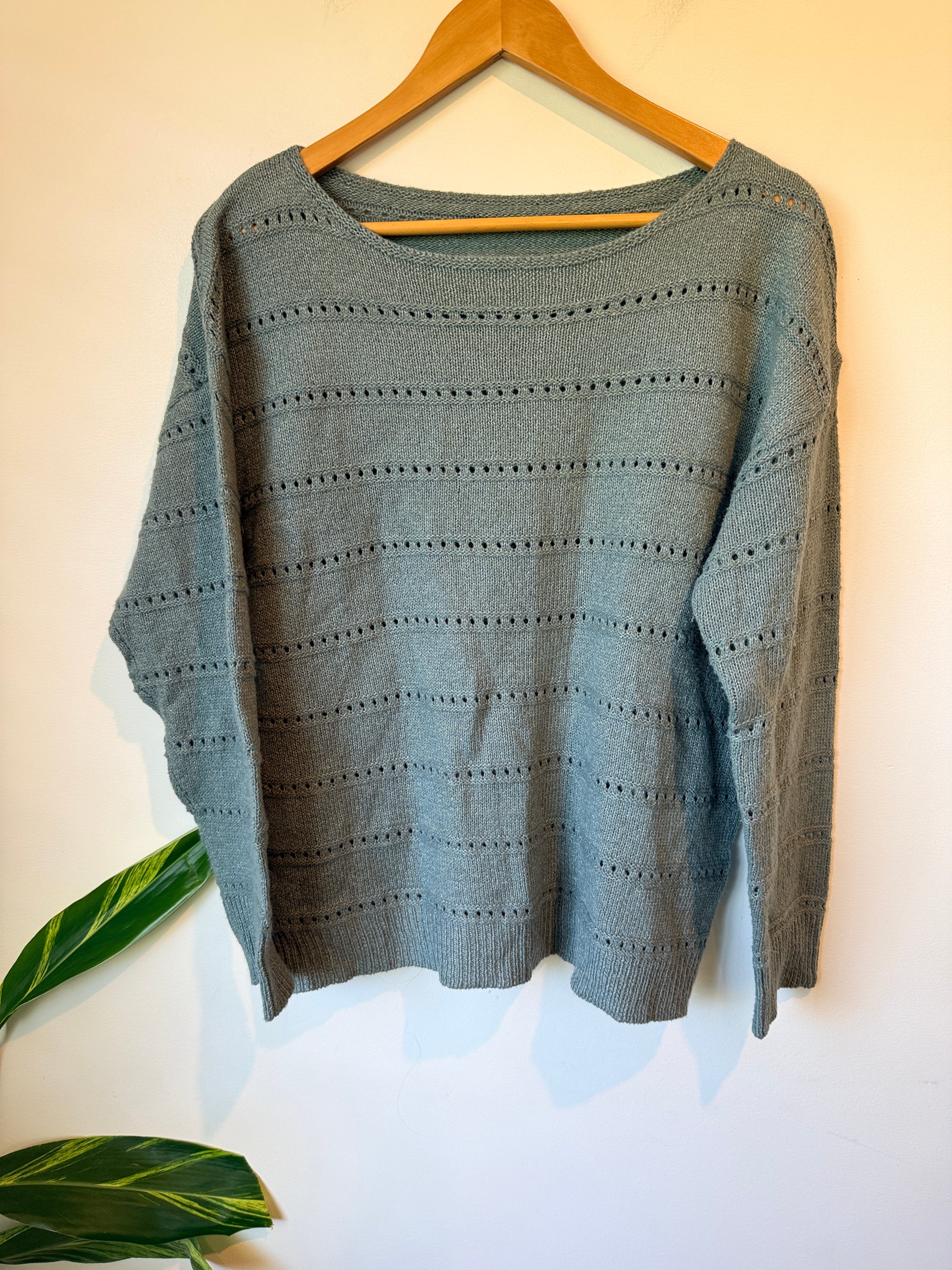 Shein Long-sleeve Knit Sweater Size 6