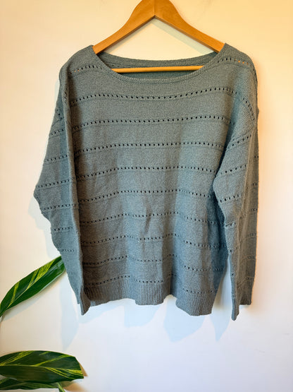 Shein Long-sleeve Knit Sweater Size 6