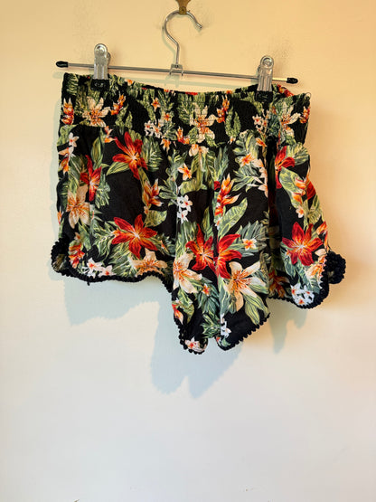 Factorie Tropical Floral Print Shorts Size 12