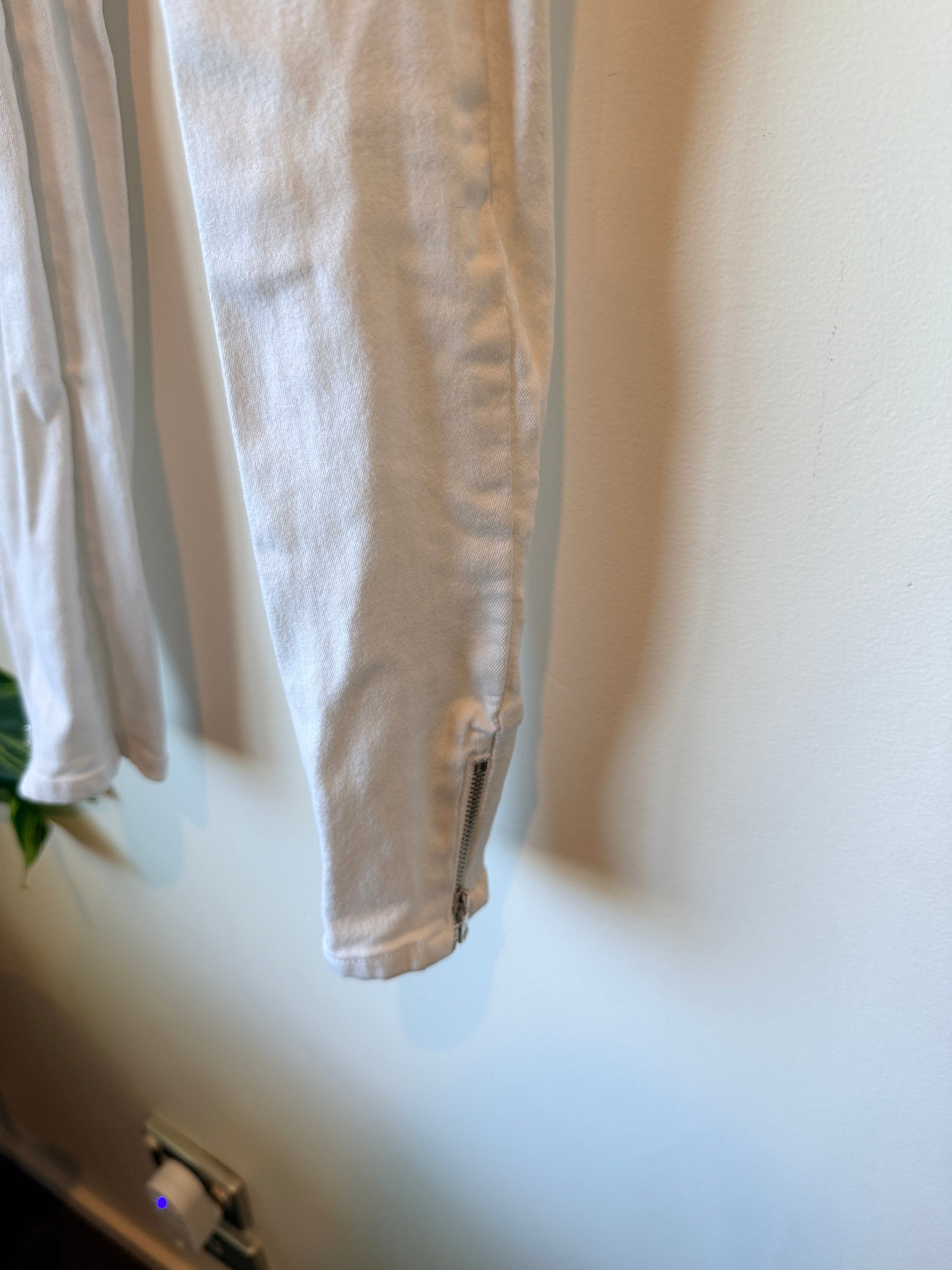 Zara Skinny Moto Jeans Size 38