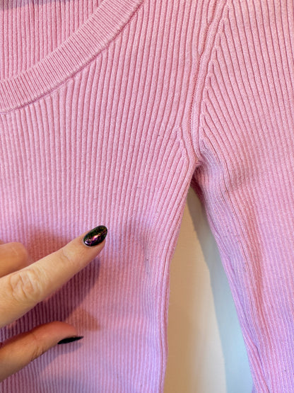 Anko Ribbed Knit Cropped Sweater Size 10