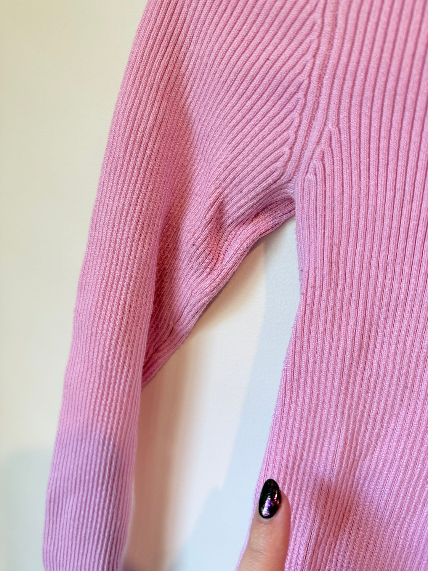 Anko Ribbed Knit Cropped Sweater Size 10