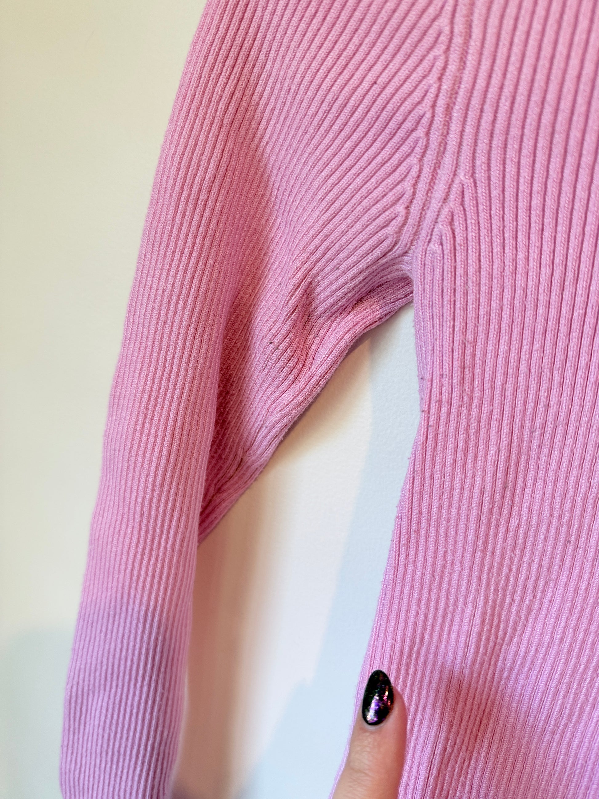 Anko Ribbed Knit Cropped Sweater Size 10