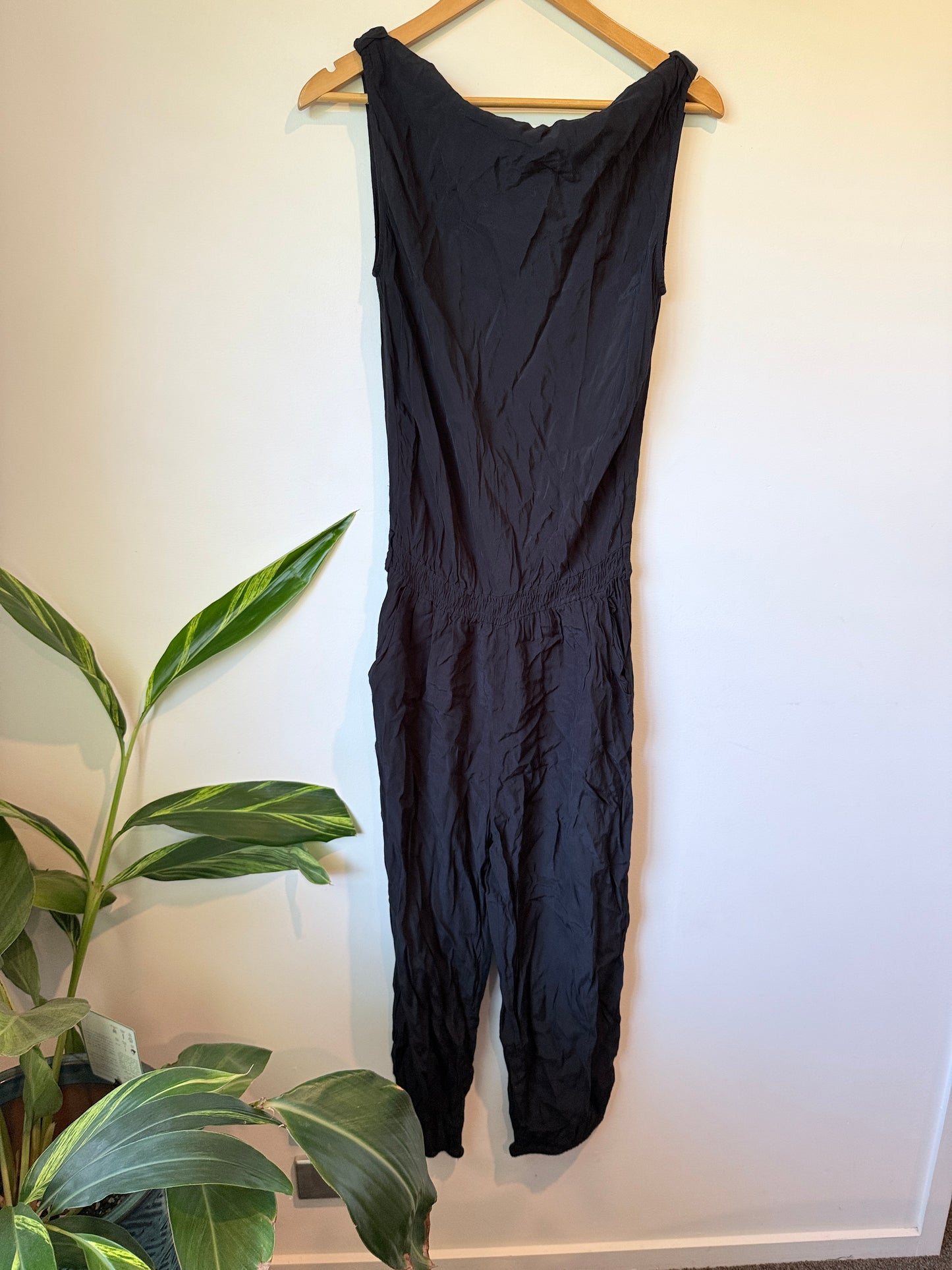 Philosophy Sleeveless Black Jumpsuit Size 10