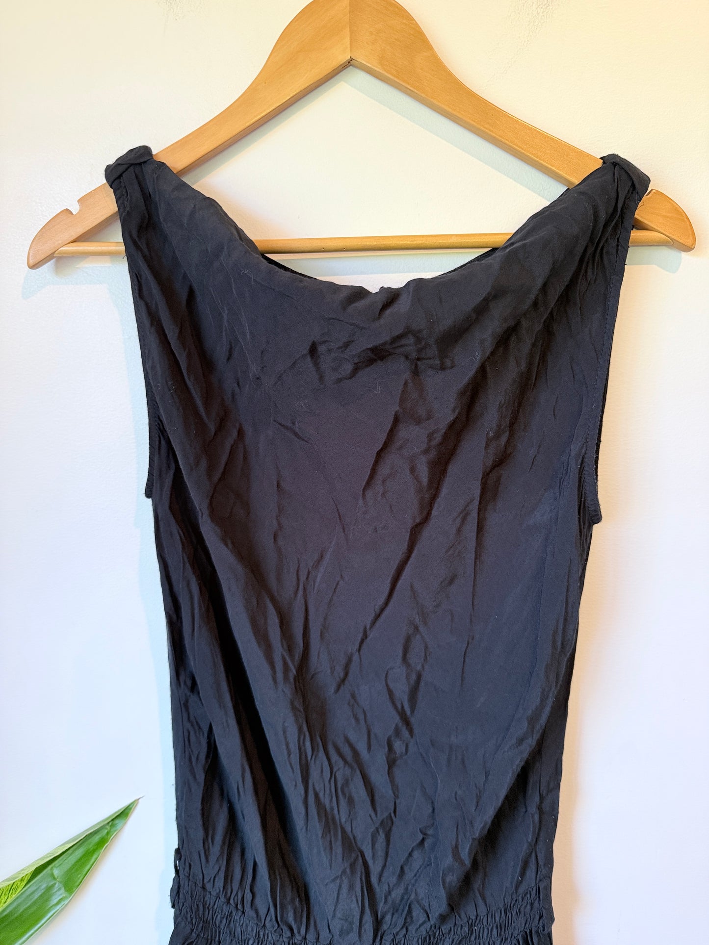 Philosophy Sleeveless Black Jumpsuit Size 10
