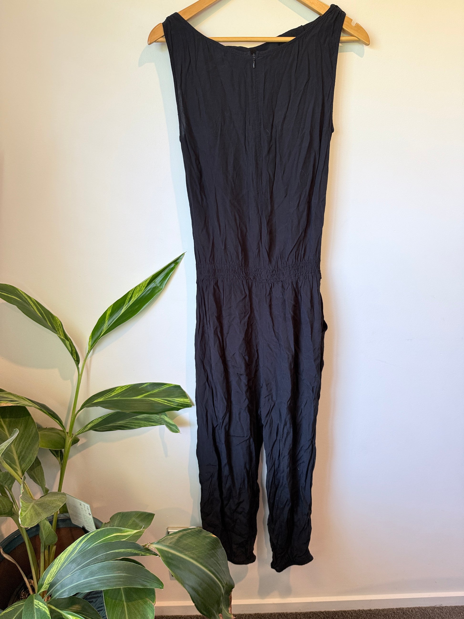 Philosophy Sleeveless Black Jumpsuit Size 10