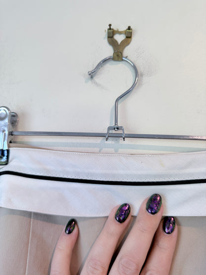 Wide-leg Cropped Trousers Size Waist 90cm
