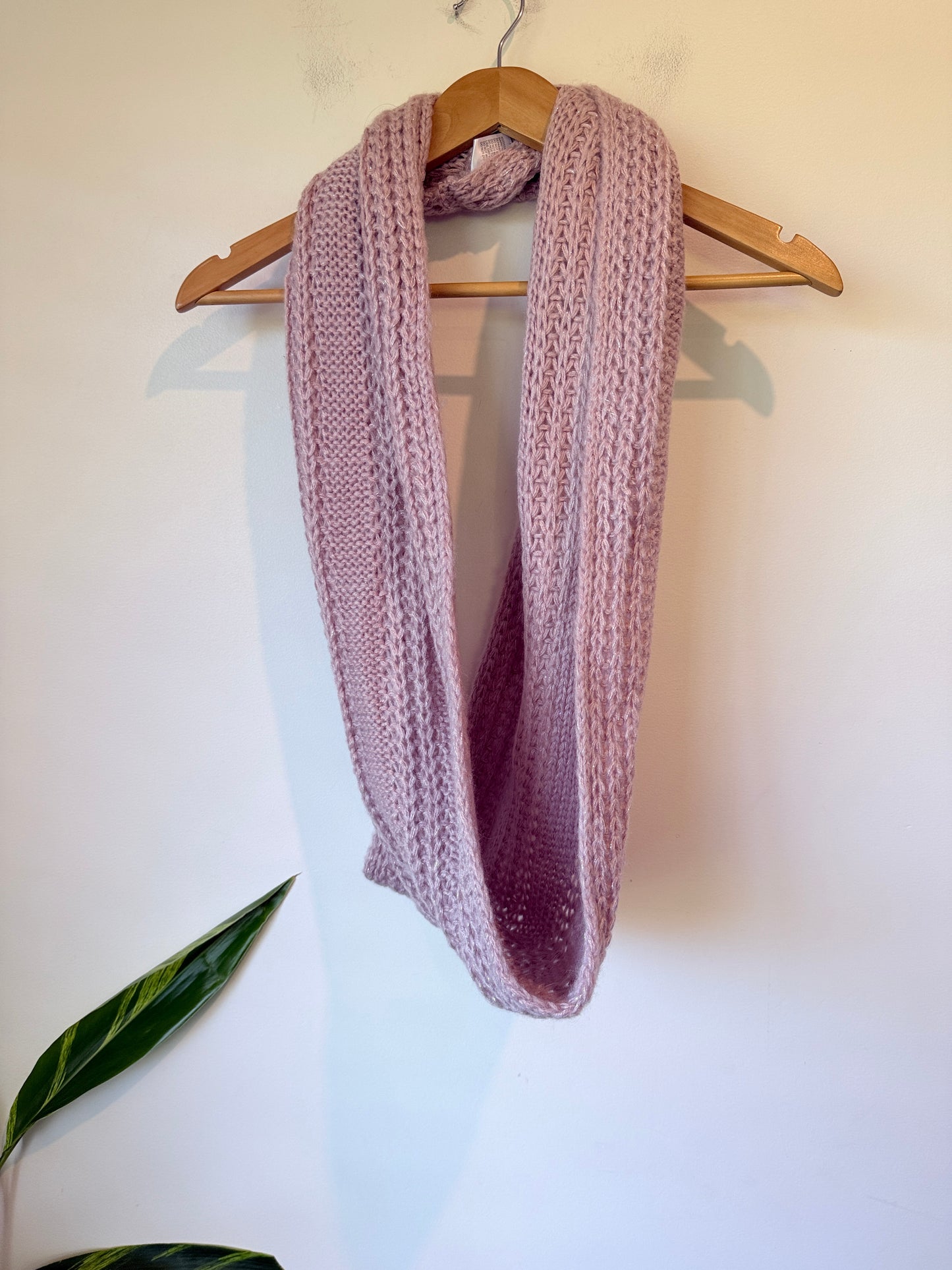 The Edit Ribbed Pattern Knit Scarf Size One Size