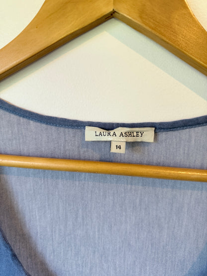 Laura Ashley Sleeveless Maxi Dress Size 14