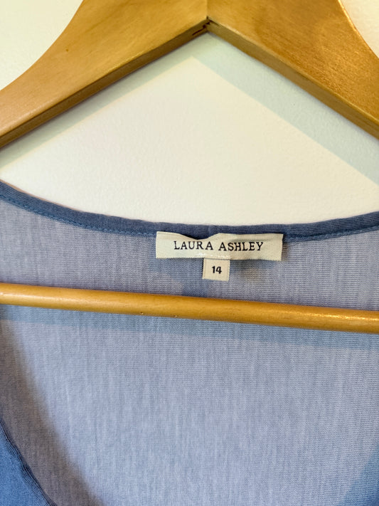 Laura Ashley Sleeveless Maxi Dress Size 14