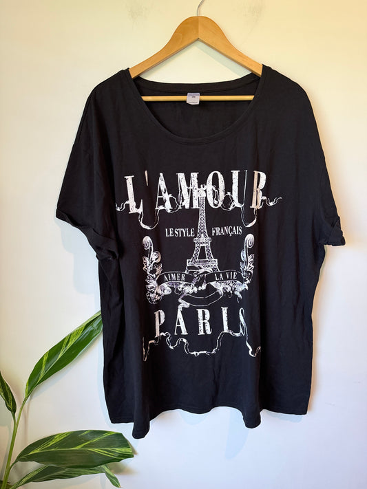 Alexia Graphic Crew Neck T-shirt Size 26