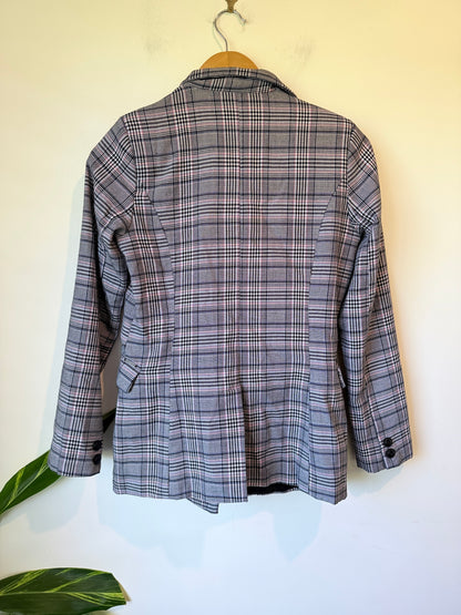 Vera Moda Plaid Blazer Size S