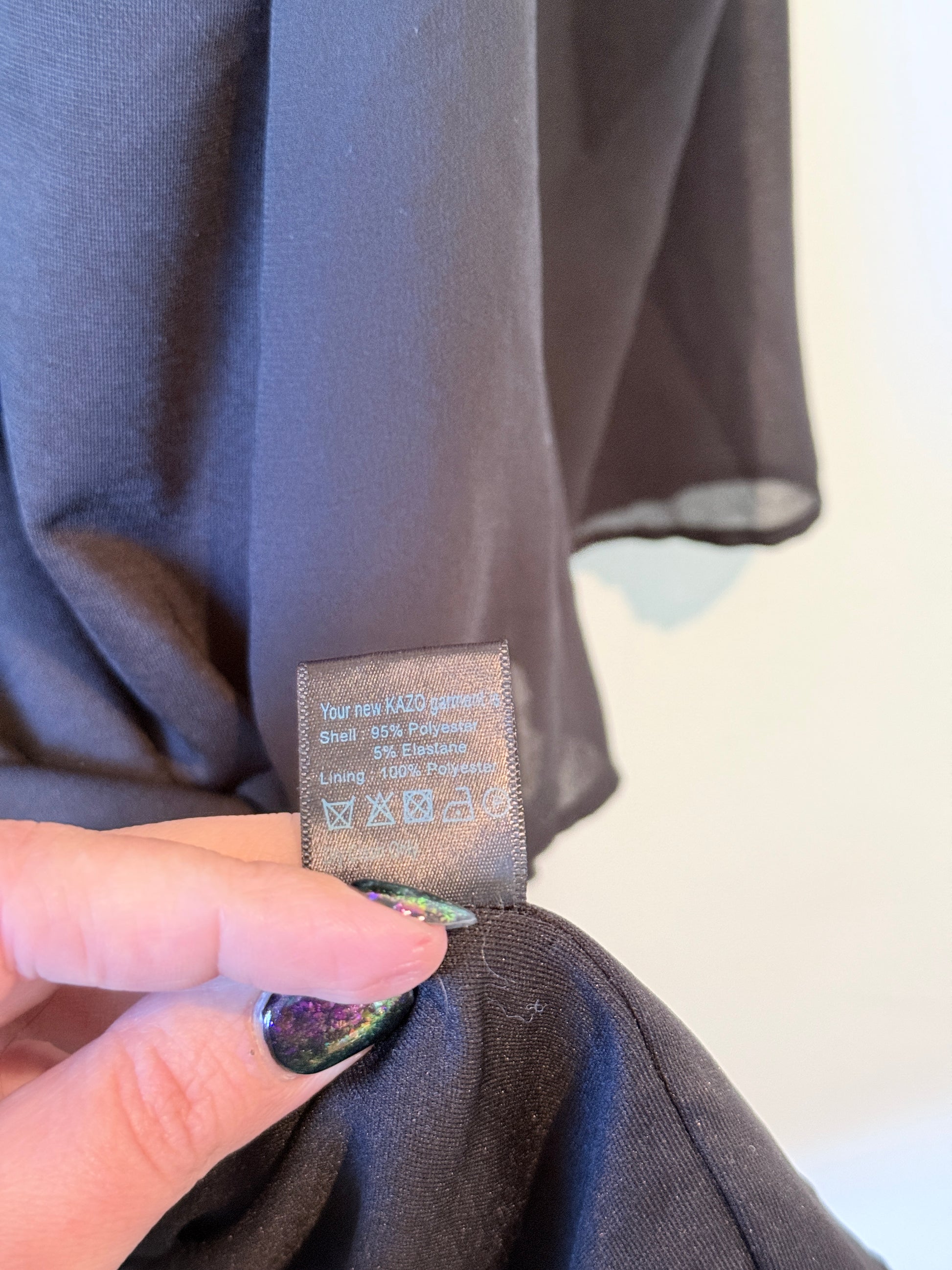 Kazo Cold-shoulder Cocktail Dress Size L