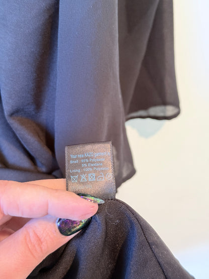 Kazo Cold-shoulder Cocktail Dress Size L