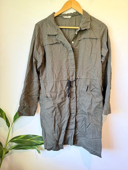 AND Longline Utility Parka Jacket Size U/Arm to U/Arm 50cm