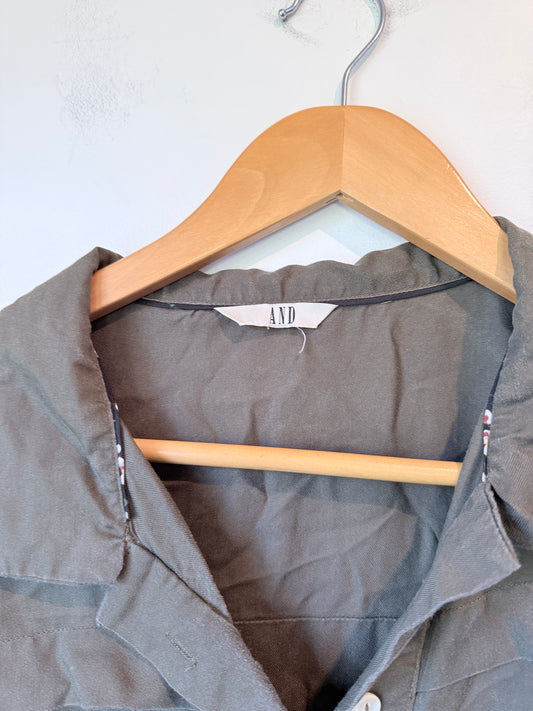 AND Longline Utility Parka Jacket Size U/Arm to U/Arm 50cm