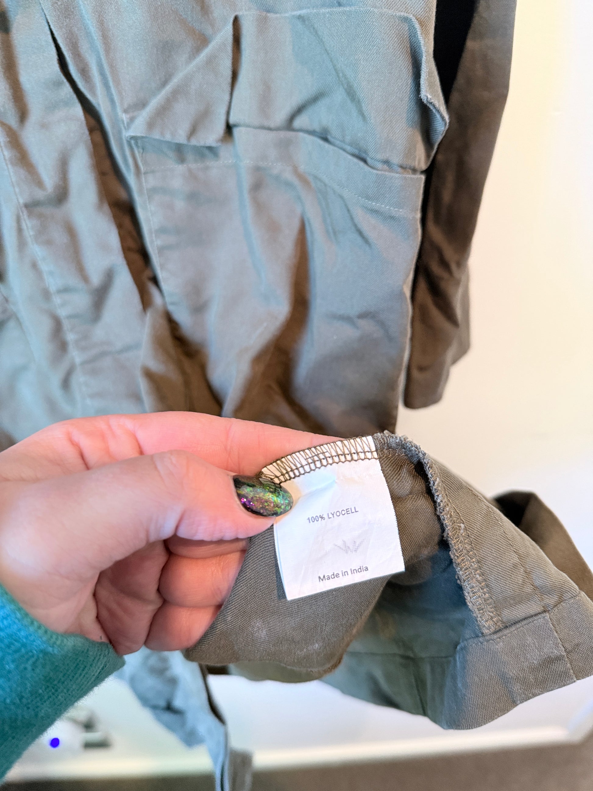 AND Longline Utility Parka Jacket Size U/Arm to U/Arm 50cm