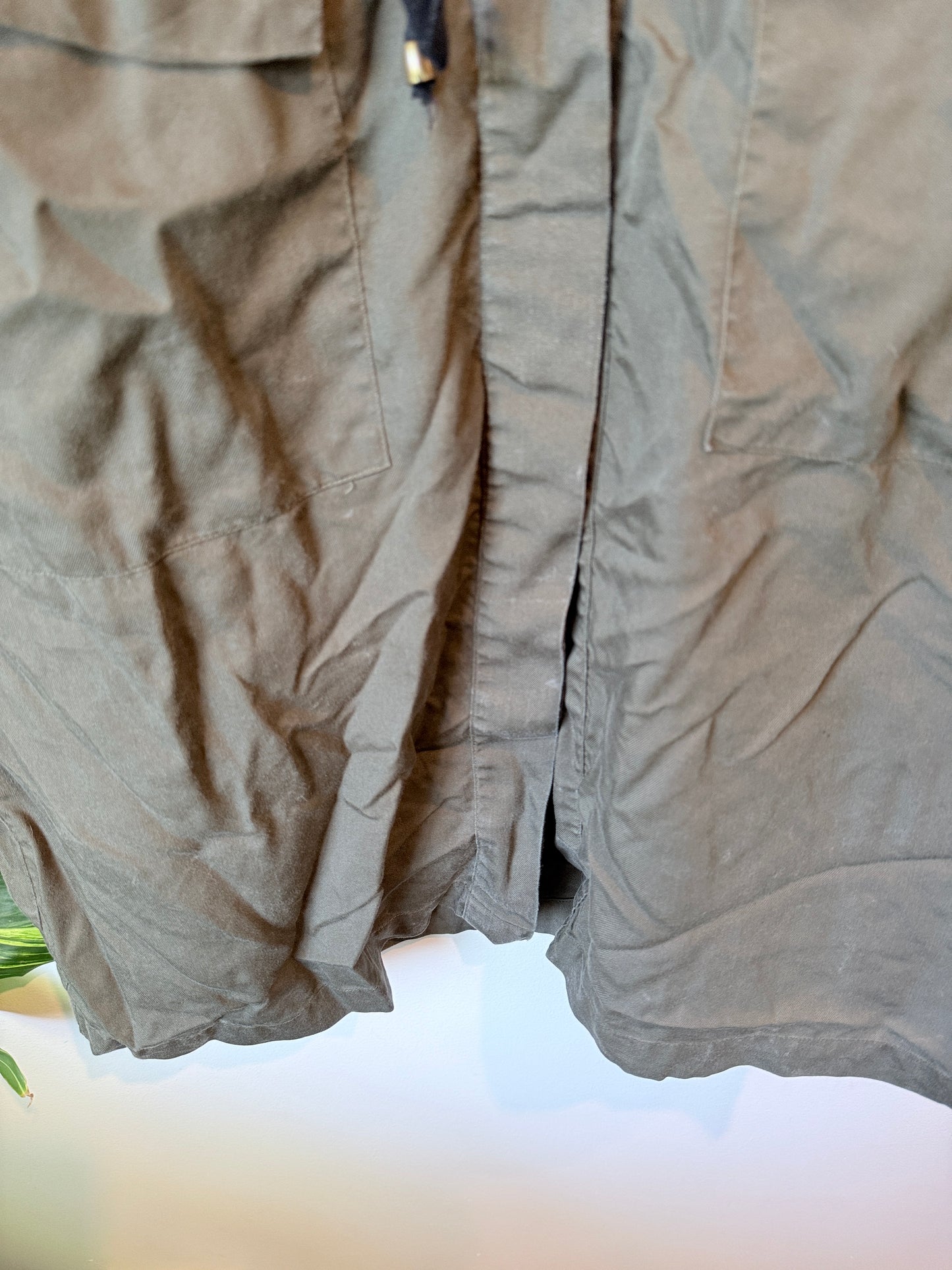 AND Longline Utility Parka Jacket Size U/Arm to U/Arm 50cm