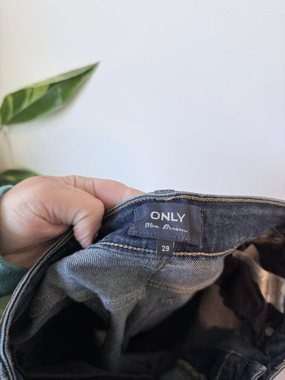 Only Dark Wash Skinny Fit Jeans Size 29 | Waist 74cm