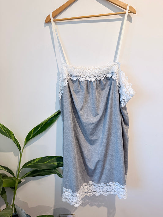 Thin Strap Nightie Size 5XL | U/Arm to U/Arm 68cm