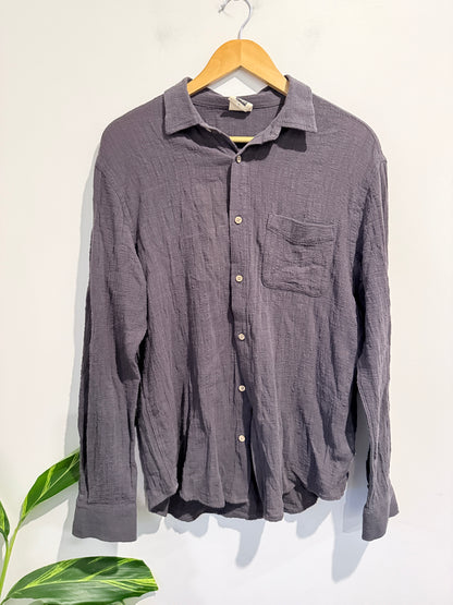 Insight Long-sleeve Button-down Shirt Size S