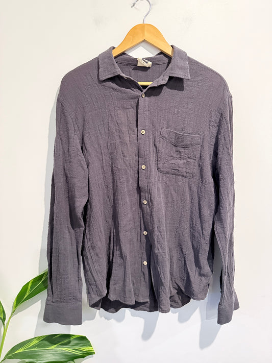 Insight Long-sleeve Button-down Shirt Size S