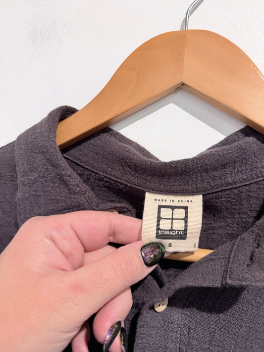 Insight Long-sleeve Button-down Shirt Size S