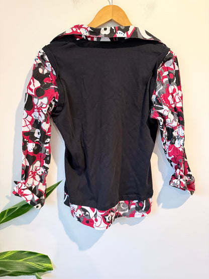Ella J Cowl Neck Tunic Top Size XL | U/Arm to U/Arm 34cm