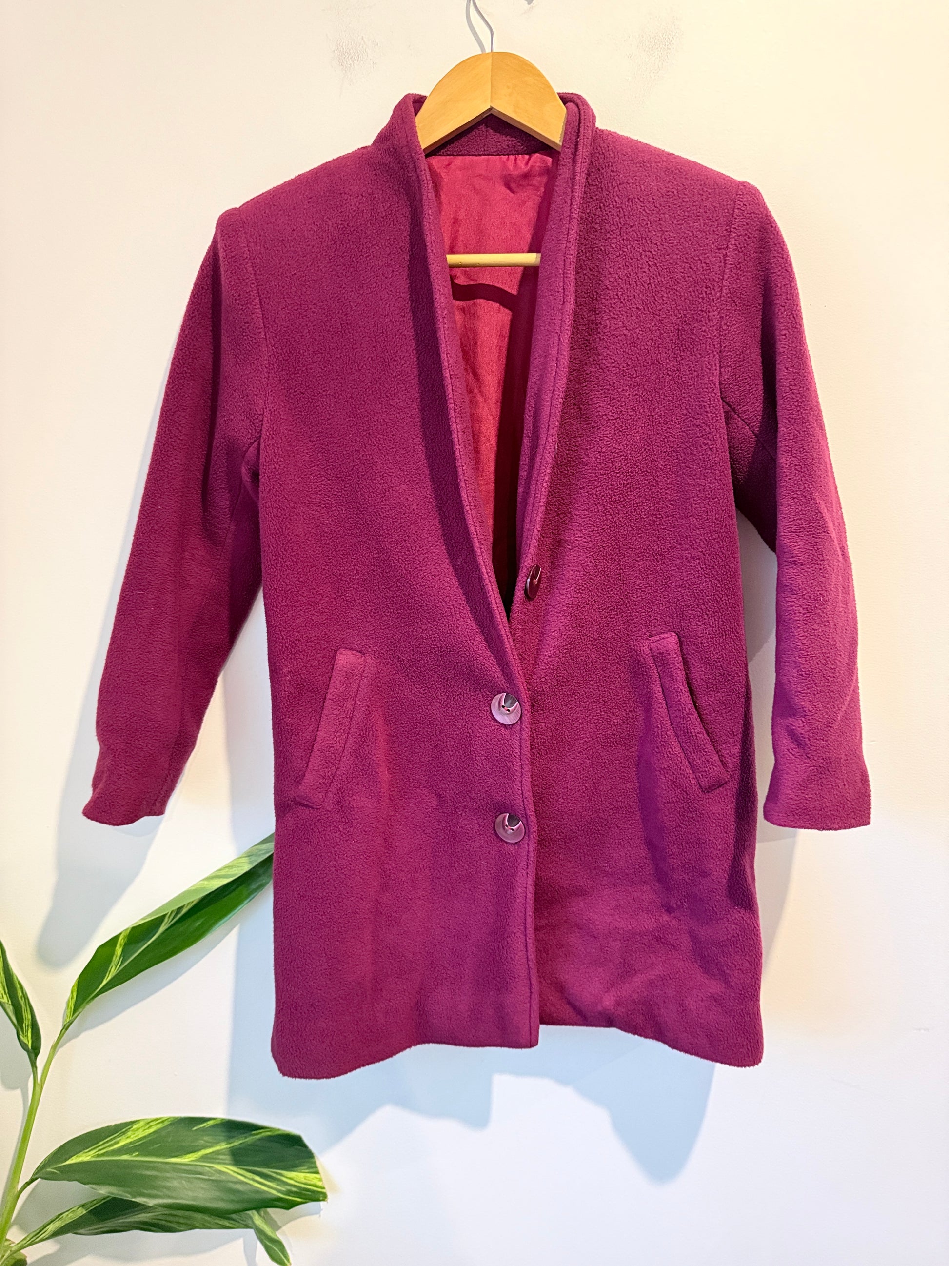 Brand Unknown Mid-length Coat Size U/Arm to U/Arm 45cm