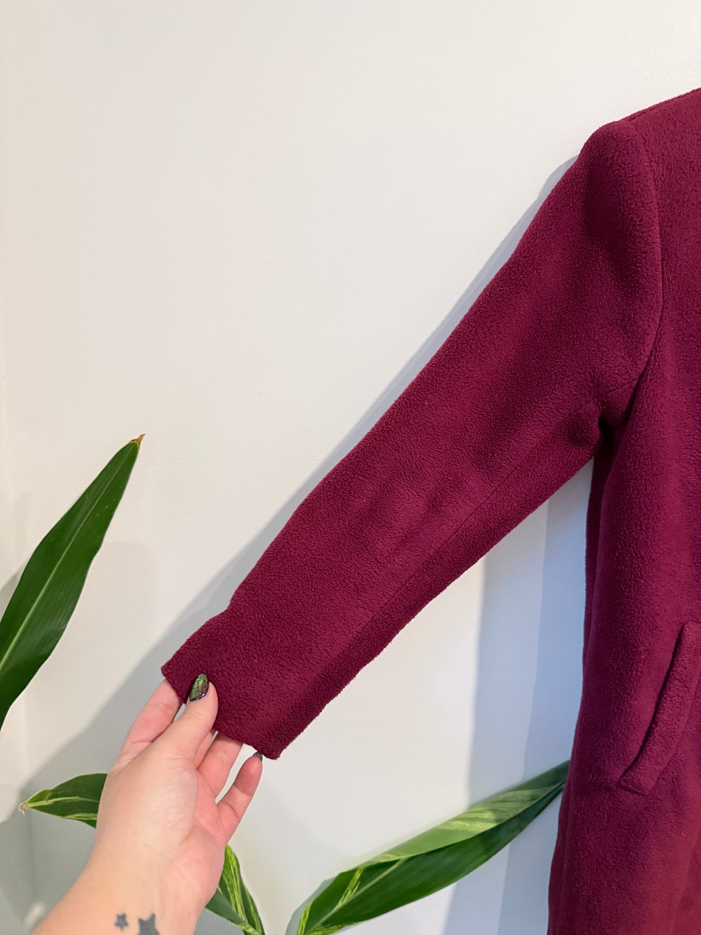 Brand Unknown Mid-length Coat Size U/Arm to U/Arm 45cm